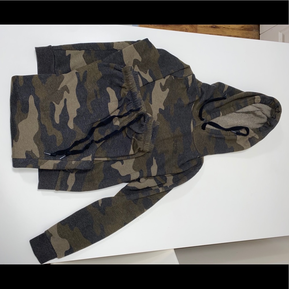 ‼️Pink - Camouflage Sweatsuit Set‼️